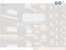 Tablet Screenshot of les3bouchons.com
